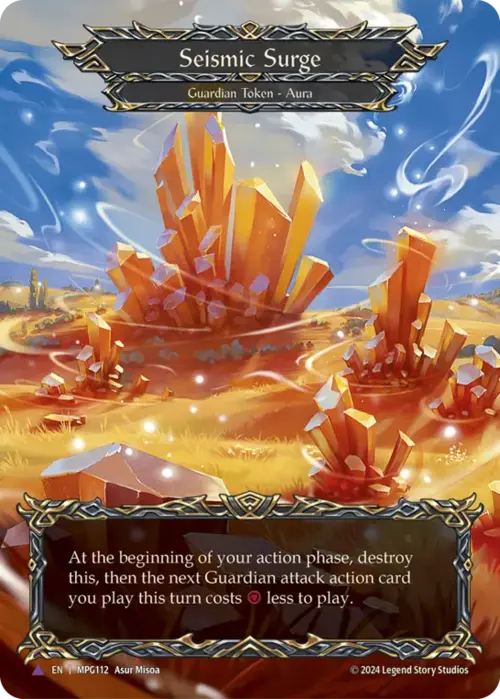 Seismic Surge Card Back