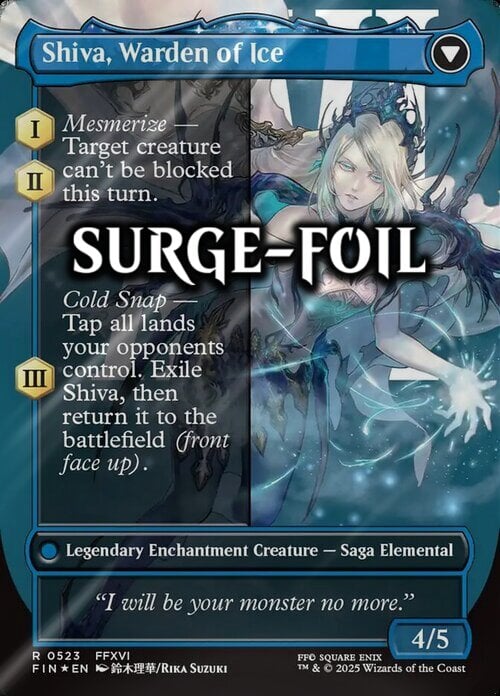 Jill, Shiva's Dominant // Shiva, Warden of Ice Card Back