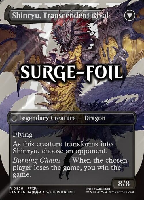 Zenos yae Galvus // Shinryu, Transcendent Rival Card Back