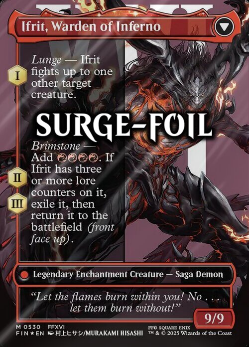 Clive, Ifrit's Dominant // Ifrit, Warden of Inferno Card Back