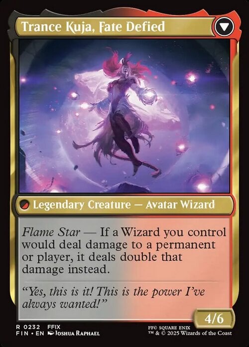Kuja, Genome Sorcerer // Trance Kuja, Fate Defied Card Back