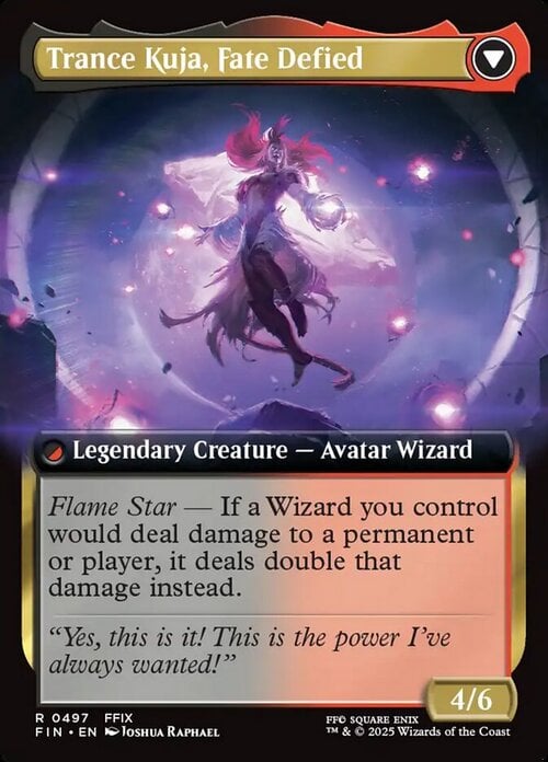 Kuja, Genome Sorcerer // Trance Kuja, Fate Defied Card Back