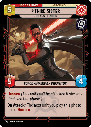 Third Sister - Seething With Ambition Card Back