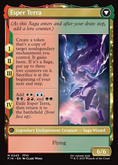 Terra, Magical Adept // Esper Terra Card Back