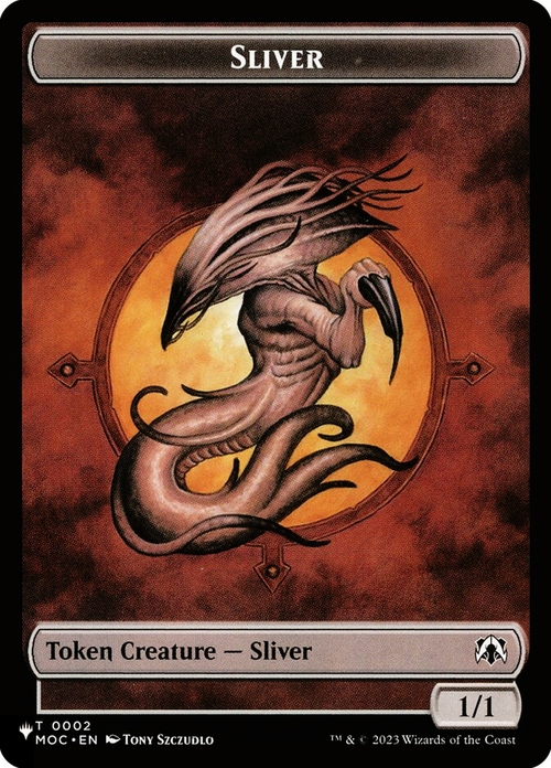 Saproling // Sliver Card Back