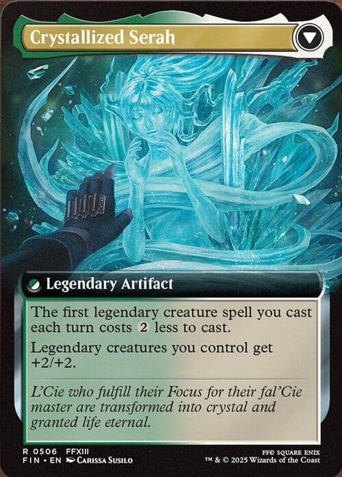 Serah Farron // Crystallized Serah Card Back