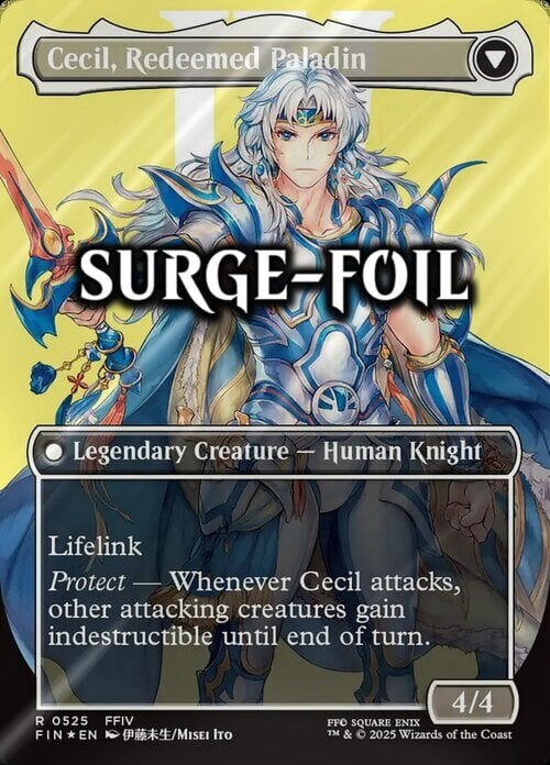 Cecil, Dark Knight // Cecil, Redeemed Paladin Card Back