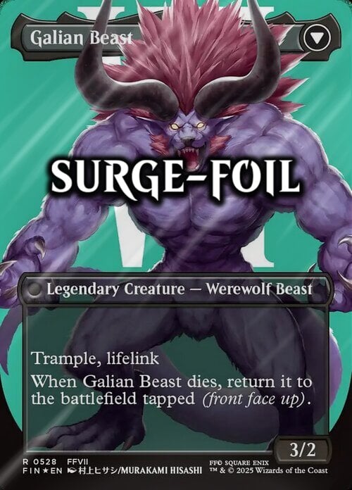 Vincent Valentine // Galian Beast Card Back