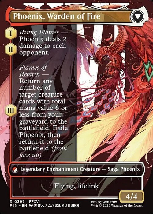 Joshua, Phoenix's Dominant // Phoenix, Warden of Fire Card Back