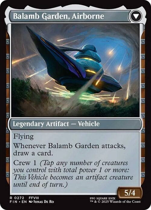 Balamb Garden, SeeD Academy // Balamb Garden, Airborne Card Back