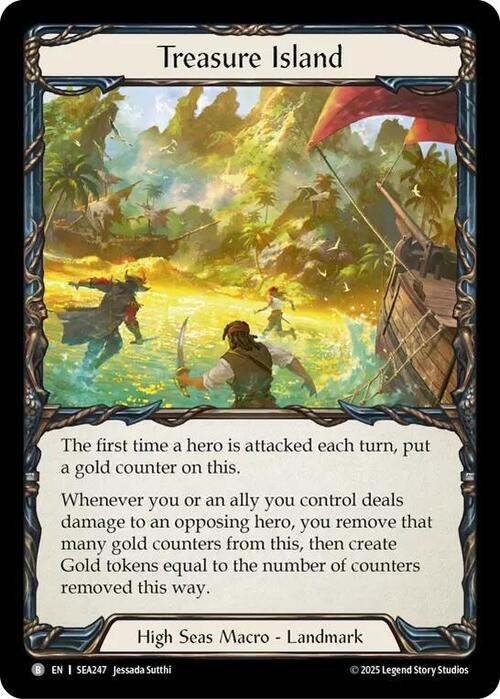 Sticky Fingers // Treasure Island Card Back