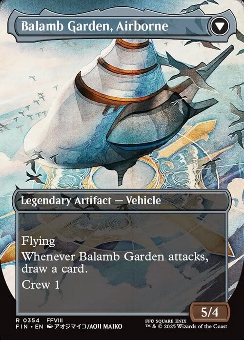 Balamb Garden, SeeD Academy // Balamb Garden, Airborne Card Back