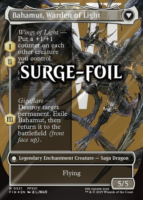 Dion, Bahamut's Dominant // Bahamut, Warden of Light Card Back