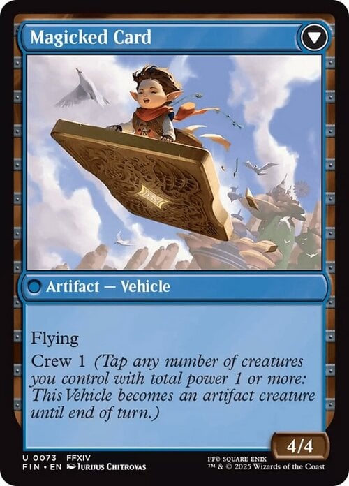 Sidequest: Card Collection // Magicked Card Card Back