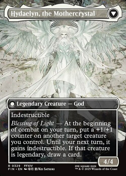 Venat, Heart of Hydaelyn // Hydaelyn, the Mothercrystal Card Back