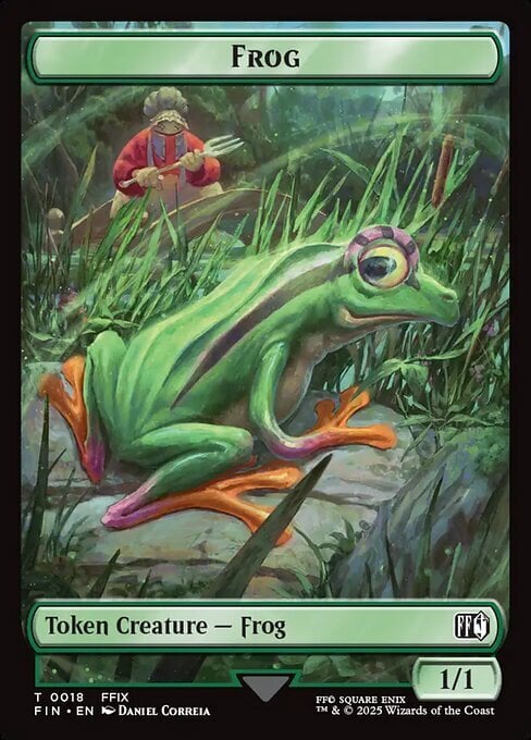 Hero // Frog Card Back