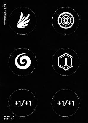 Punch Card Card Back