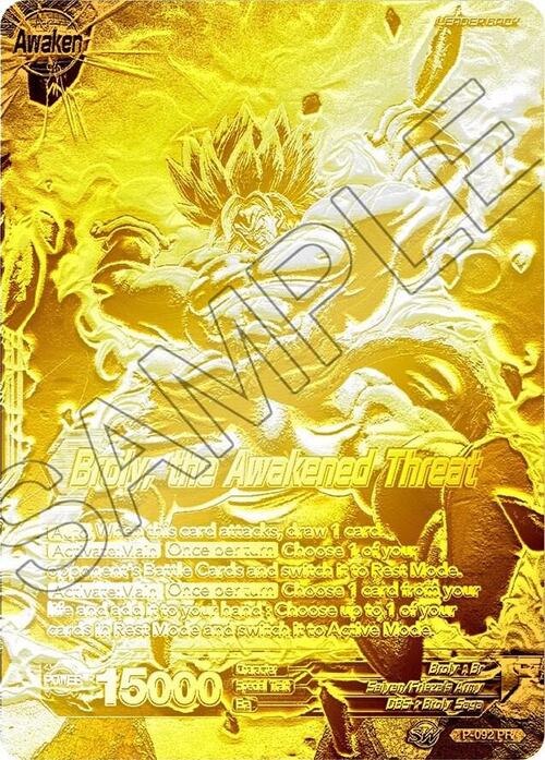 Broly // Broly, the Awakened Threat Card Back
