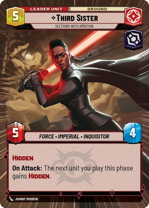 Third Sister - Seething With Ambition Card Back