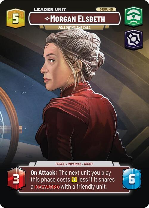 Morgan Elsbeth - Following the Call Card Back