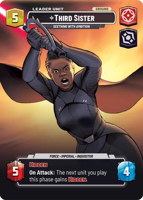 Third Sister - Seething With Ambition Card Back