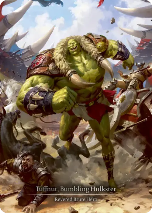 Tuffnut, Bumbling Hulkster Card Back