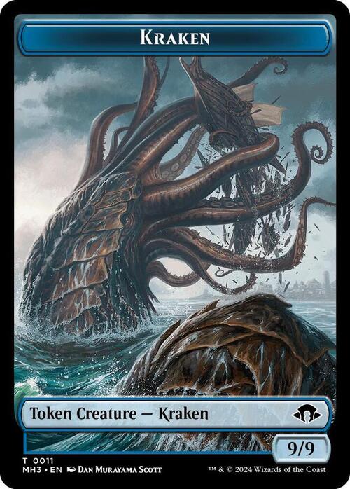 Phyrexian Germ // Kraken Card Back