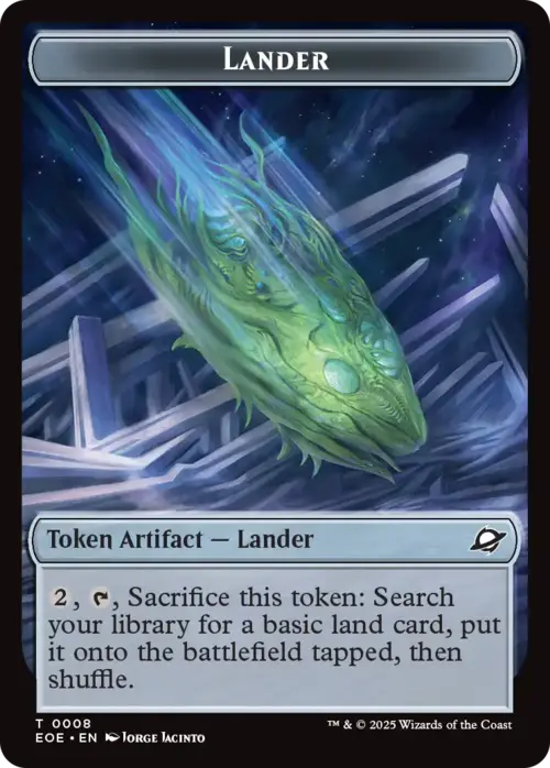 Lander // Beast Card Back