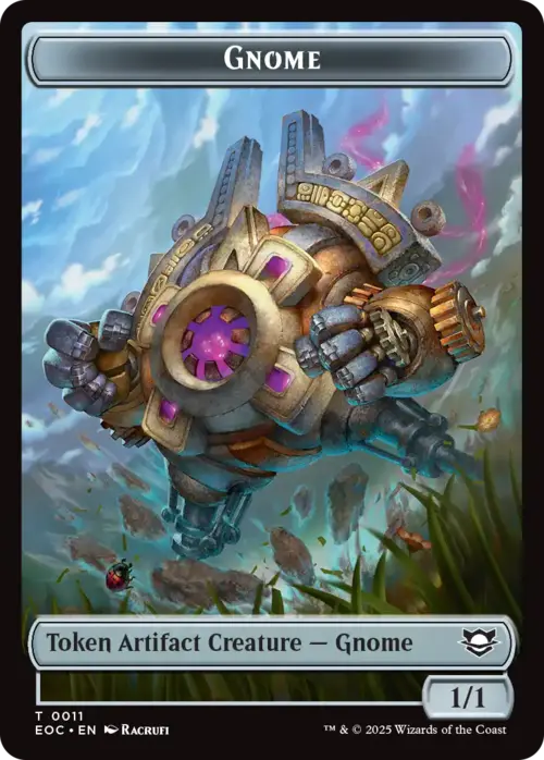 Thopter // Gnome Card Back