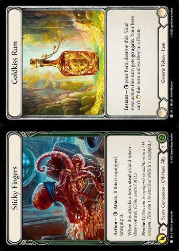 Sticky Fingers // Goldkiss Rum // Sticky Fingers // Goldkiss Rum Card Back