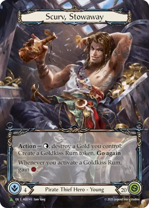 Scurv, Stowaway Card Back