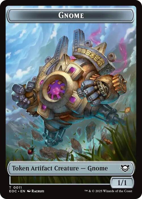 Elemental // Gnome Card Back