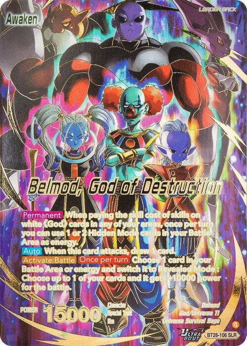 Belmod // Belmod, God of Destruction Card Back
