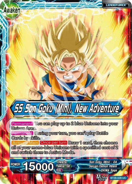 Son Goku // SS Son Goku , New Adventure Card Back