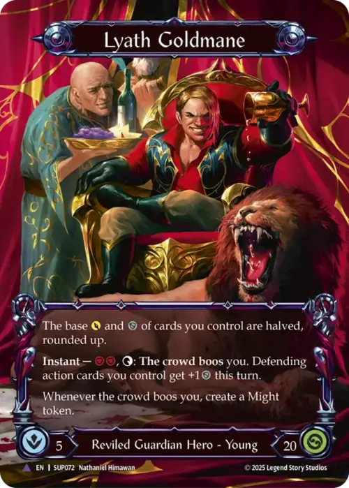Lyath Goldmane Card Back