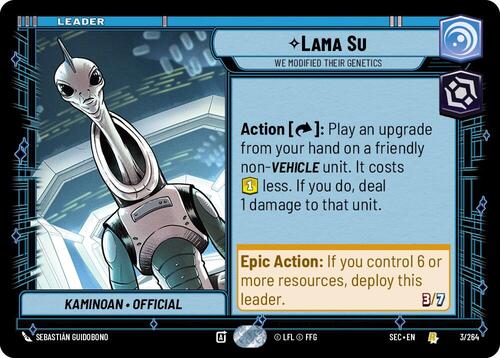 Lama Su, Li Abbiamo Modificati Geneticamente Card Back