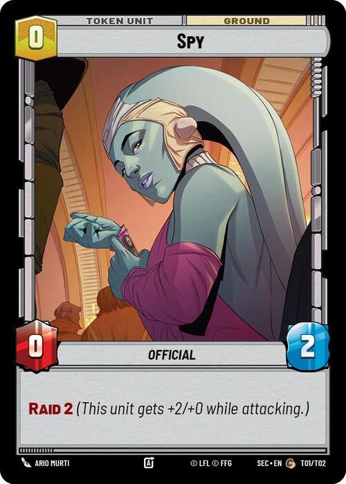 Imperial Prison Complex // Spy Card Back