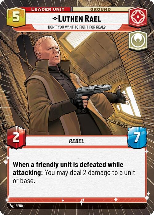 Luthen Rael, Non Vuoi Combattere Realmente? Card Back