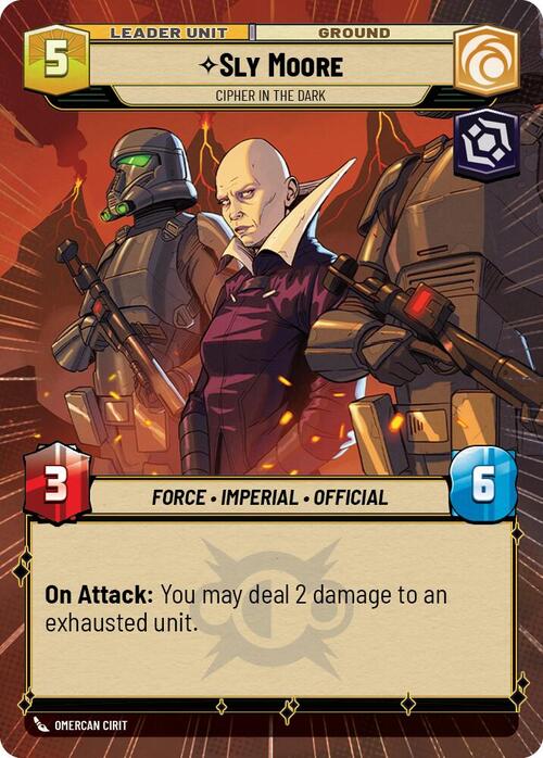 Sly Moore, Calcolatrice Nelle Tenebre Card Back