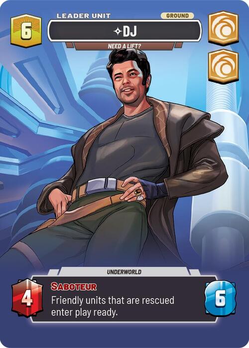 DJ, Vi Serve Un Passaggio? Card Back