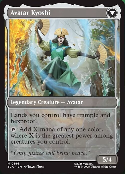 The Legend of Kyoshi // Avatar Kyoshi Card Back