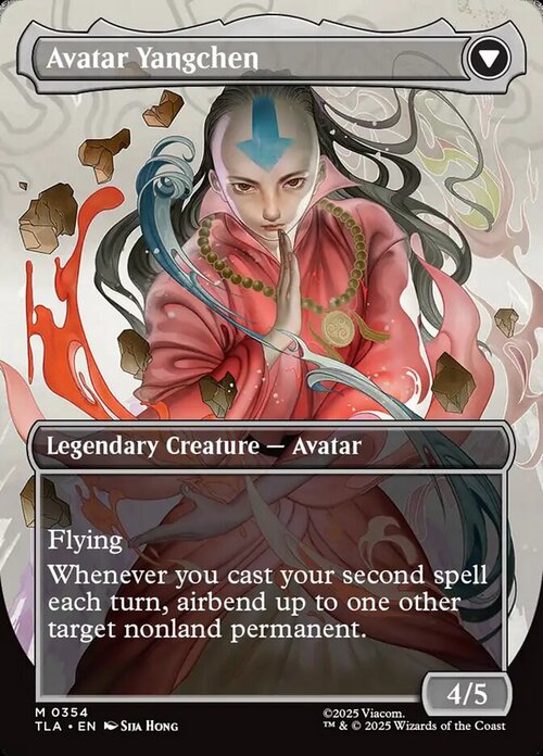 The Legend of Yangchen // Avatar Yangchen Card Back