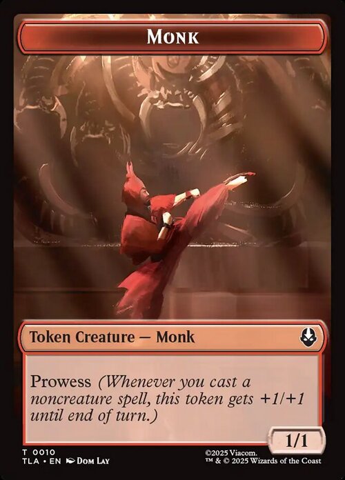 Food // Monk Card Back