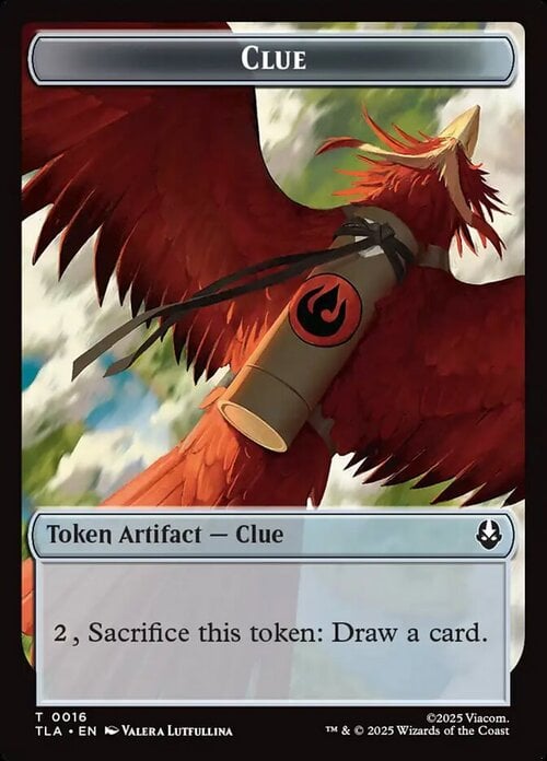 Ally // Clue Card Back