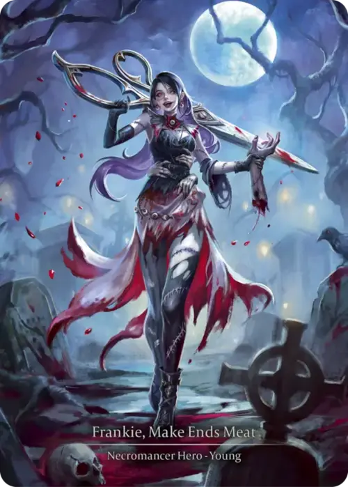 Frankie, Make Ends Meat Card Back