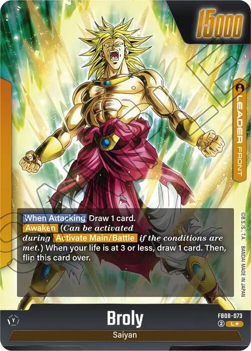 Broly // Broly Card Back