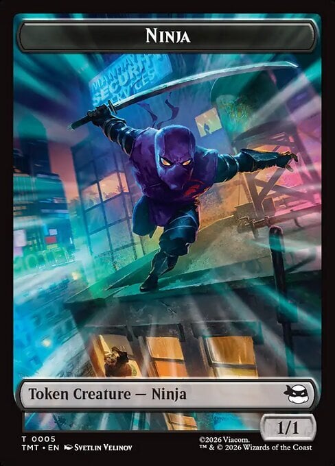 Mutagen // Ninja Card Back