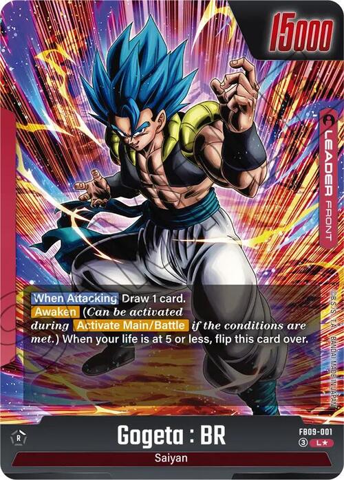 Gogeta : BR Card Back