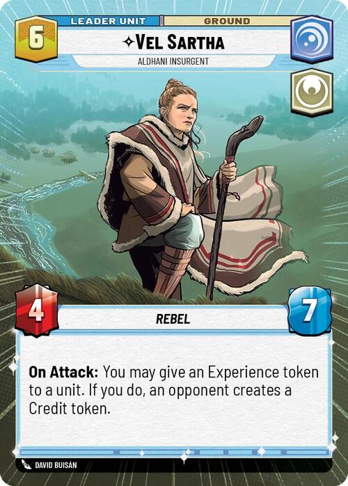 Vel Sartha - Aldhani Insurgent Card Back