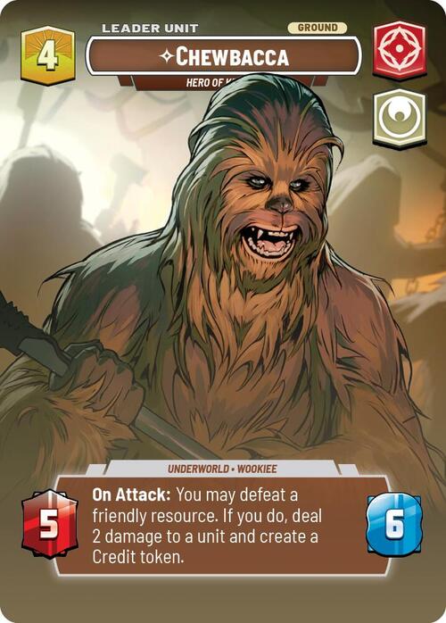 Chewbacca - Hero of Kessel Card Back